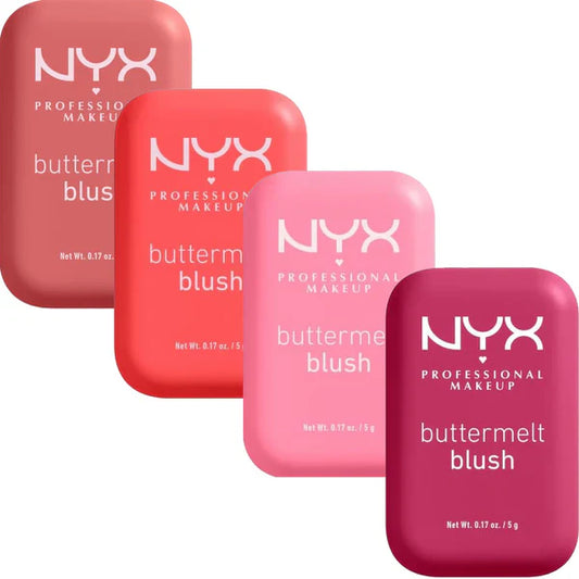 NYX Professional Makeup Buttermelt Powder Blush 5g | Silky Smooth Long-Lasting Blush