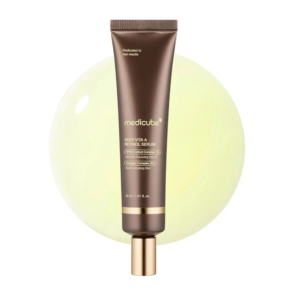 Medicube Deep Vita A Retinol Serum 30ml – Anti-Aging, Wrinkle & Fine Line Serum