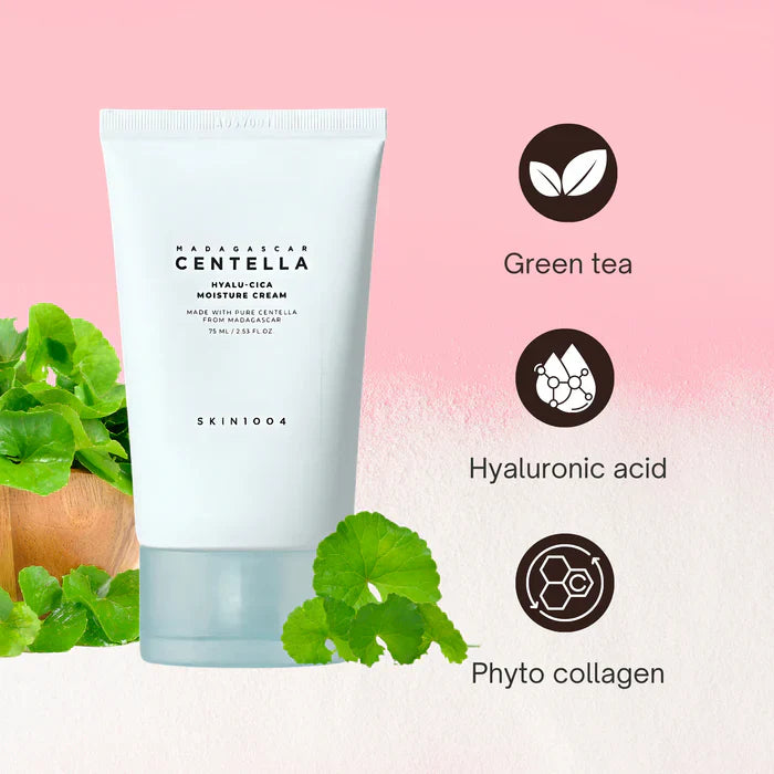 SKIN1004 Centella Hyalu-Cica Moisture Cream -75ML | Deep Hydration & Soothing
