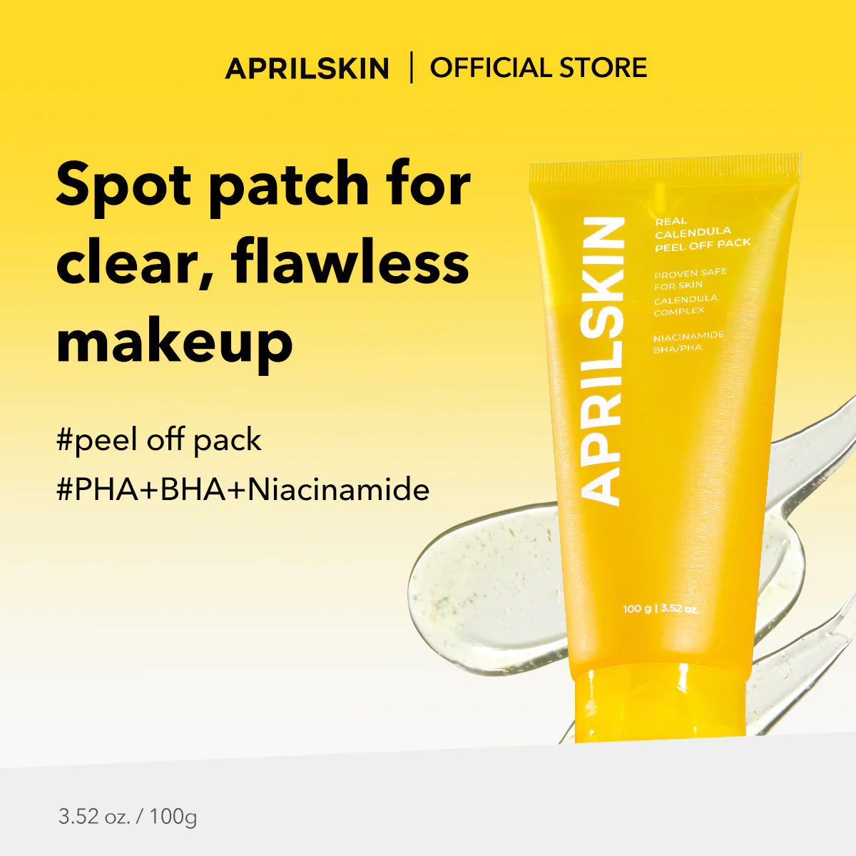 AprilSkin Real Calendula Peel Off Pack -100g