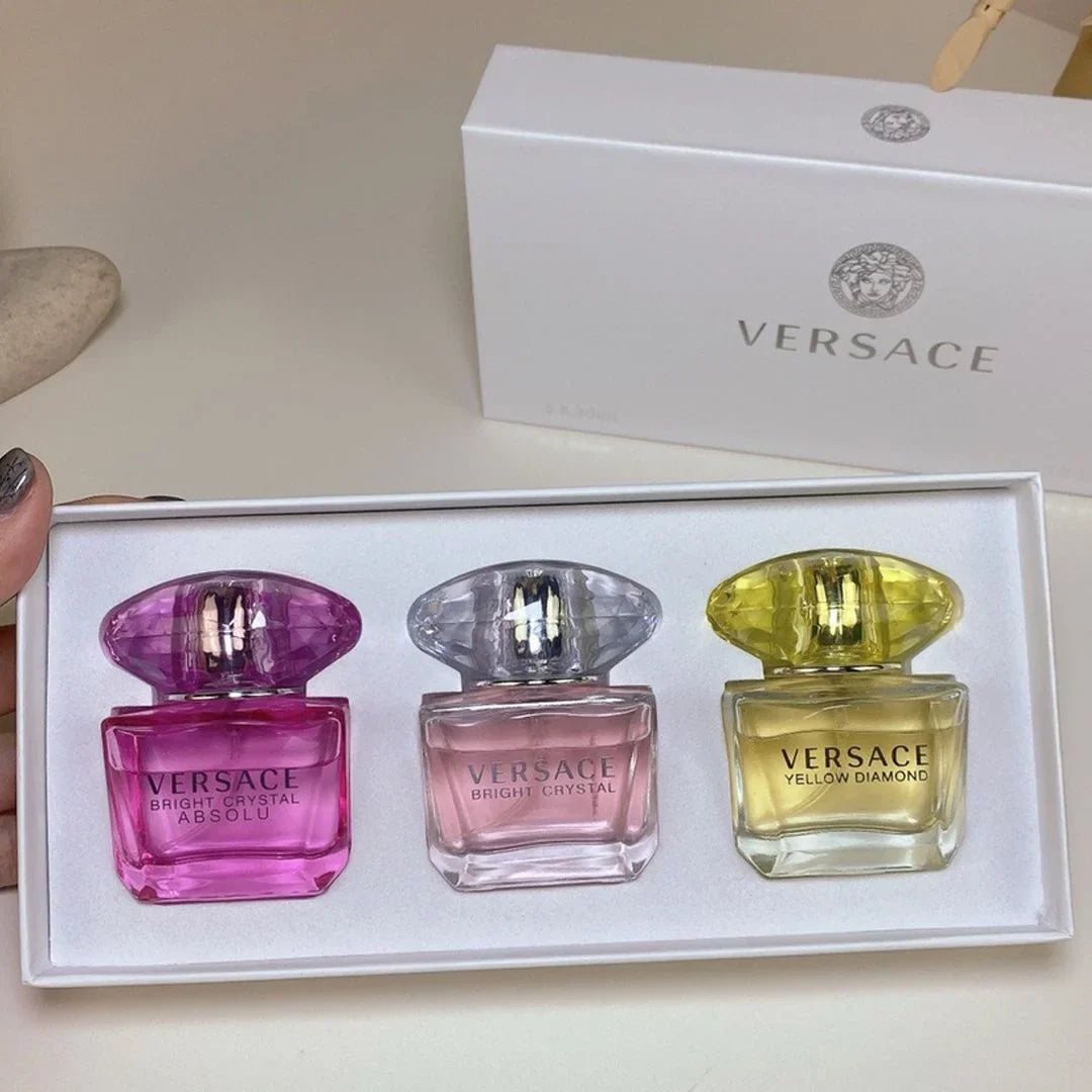 Versace For Women 3 In 1 Gift Set 3x30ML | Luxury Perfume Set
