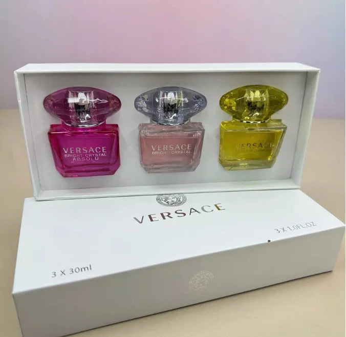 Versace For Women 3 In 1 Gift Set 3x30ML | Luxury Perfume Set