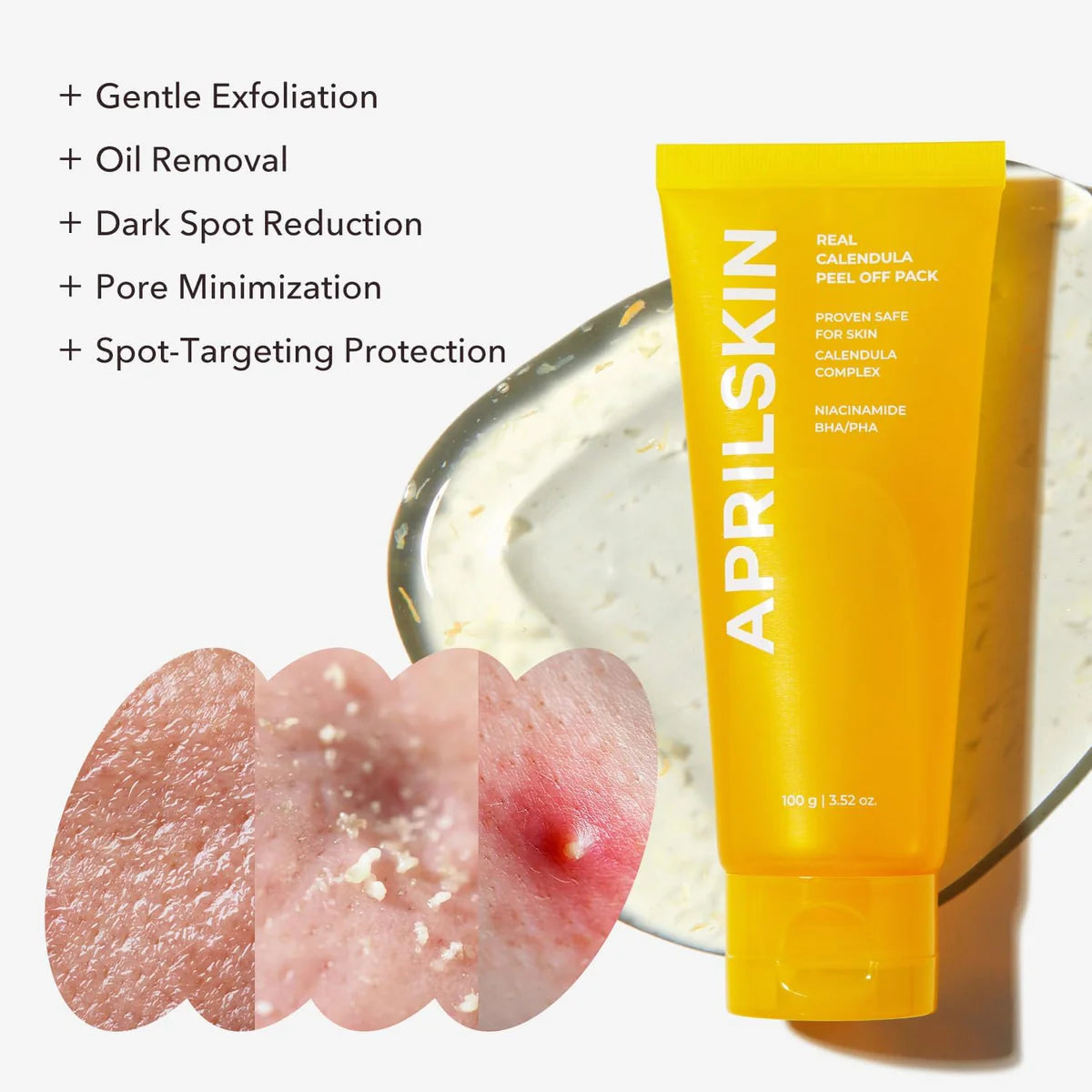 AprilSkin Real Calendula Peel Off Pack -100g