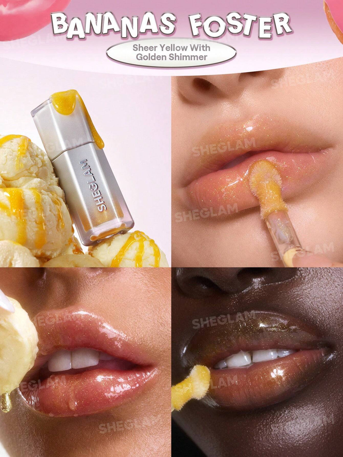 SHEGLAM Glass Lock Air Gloss -3.4ml