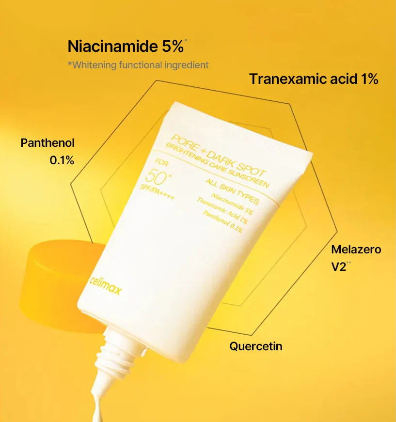 Celimax Pore+ Dark Spot Brightening Care Sunscreen -50ML