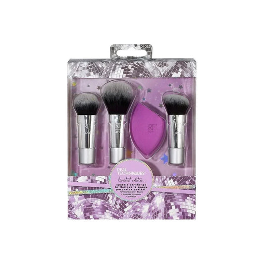 Real Techniques Sparkle On-The-Go Brush Set | Limited Edition
