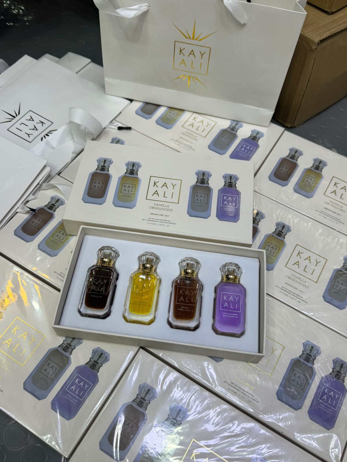 Kayali Vanilla Miniature Obsessions 4 x 10 ml – Vanilla EDP Mini Set