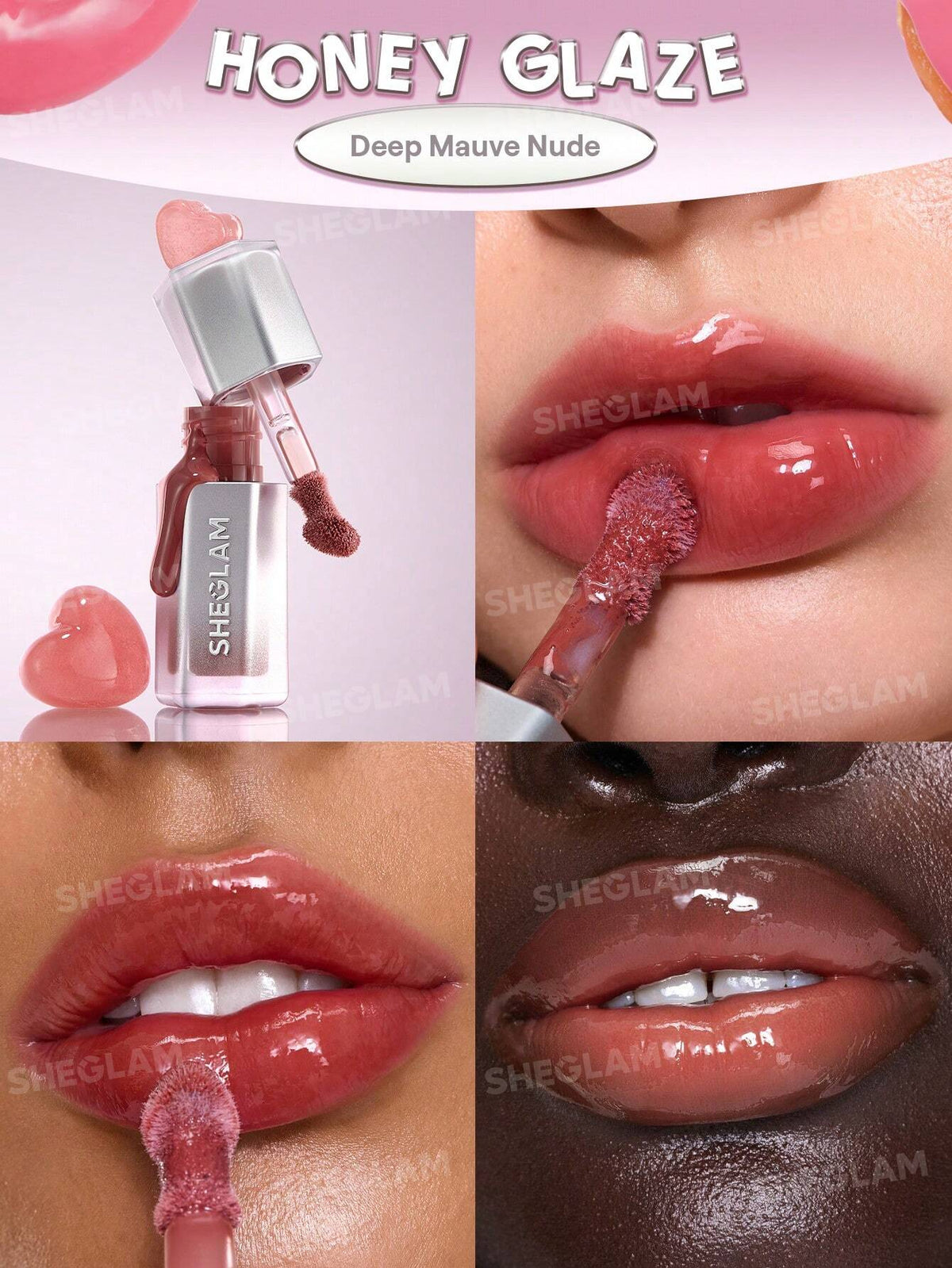SHEGLAM Glass Lock Air Gloss -3.4ml