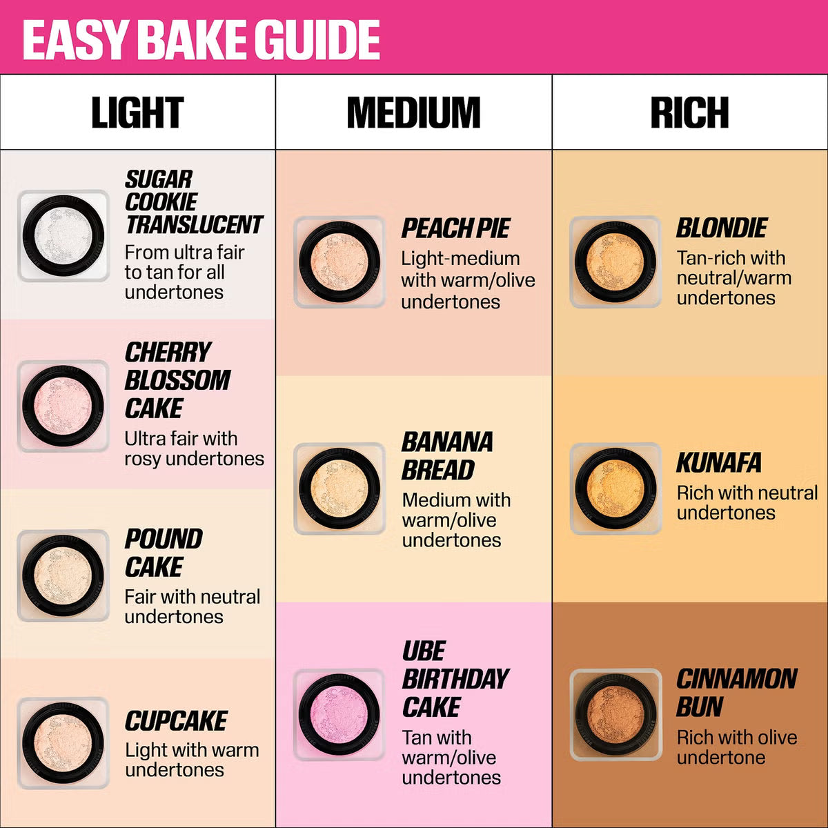 HUDA BEAUTY Baby Bake Loose Baking & Setting Powder