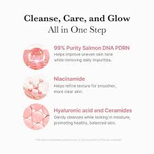 Medicube PDRN Pink Niacinamide Whip Cleanser 120g – Hydrating & Brightening Facial Cleanser