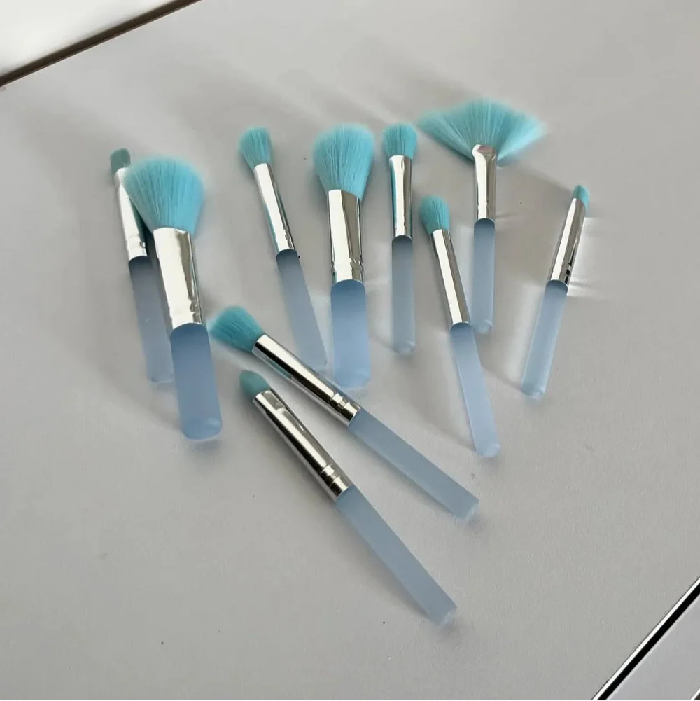 Sweet Beauty 10 pcs Mini Makeup Brush Set