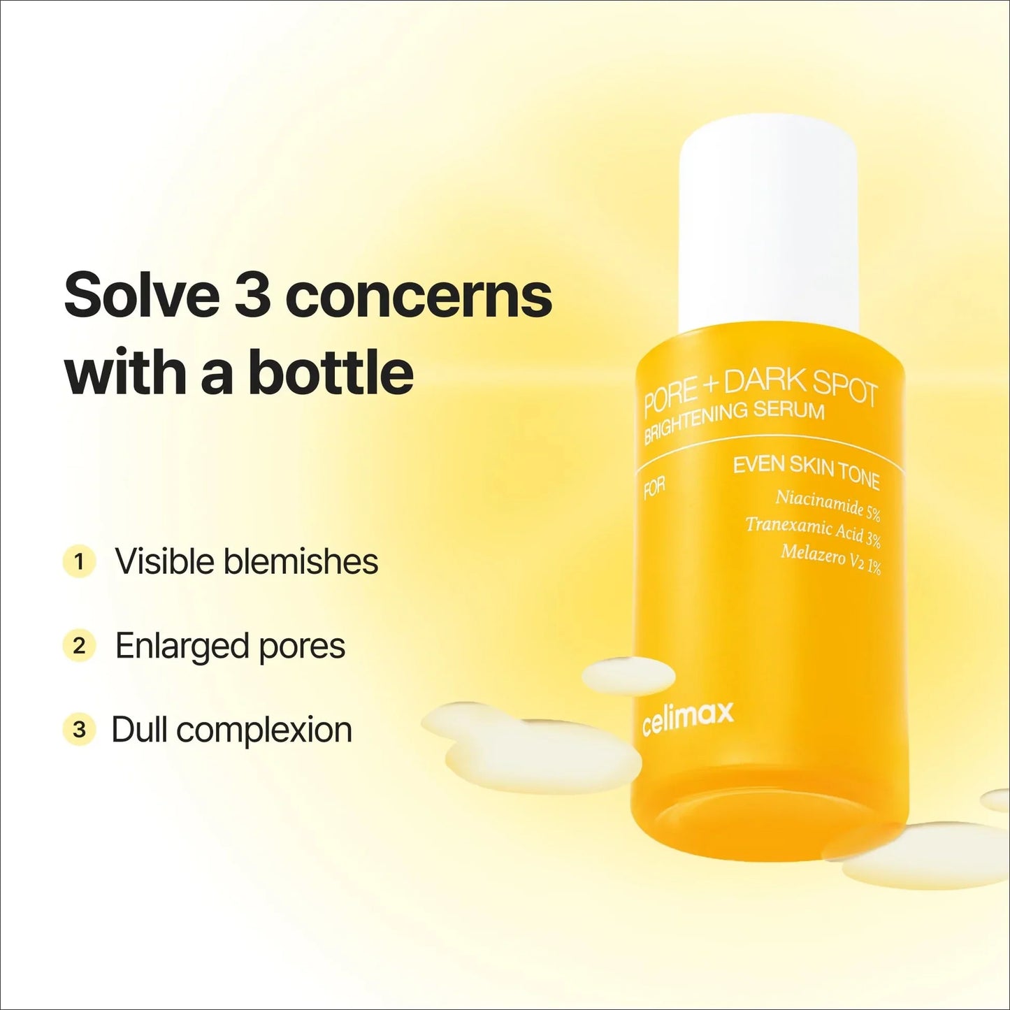 Celimax Pore + Dark Spot Brightening Serum -30ml
