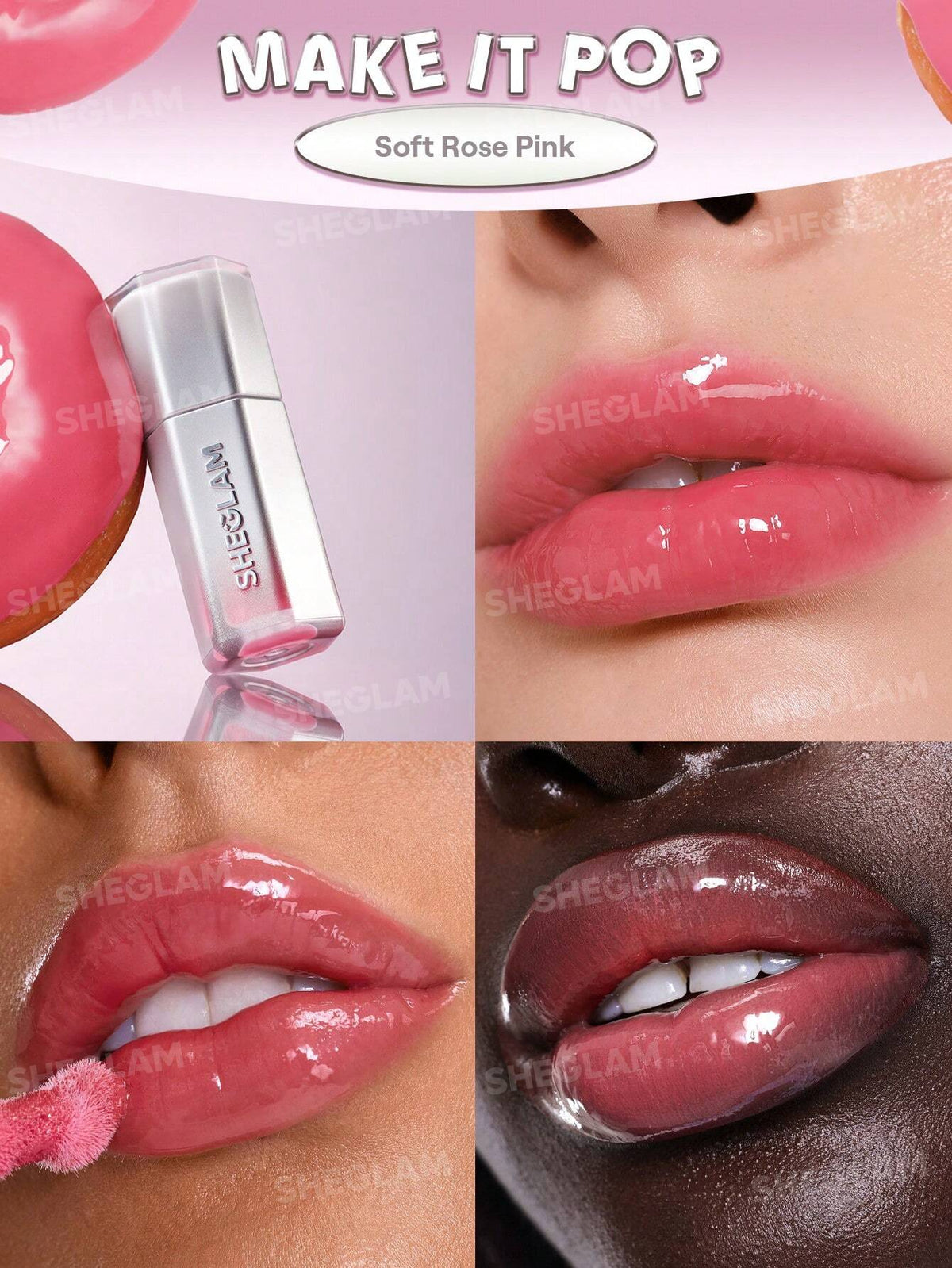 SHEGLAM Glass Lock Air Gloss -3.4ml