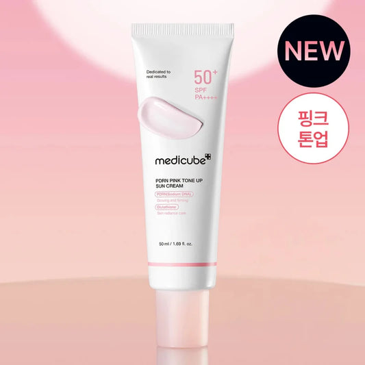 Medicube PDRN Pink Tone Up Sun Cream SPF 50+ PA++++ –50ml