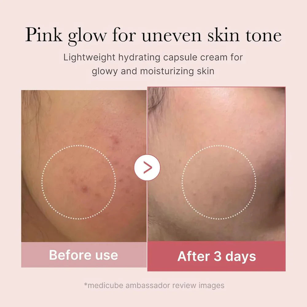 Medicube PDRN Pink Collagen Capsule Cream 55g – Anti-Aging, Firming & Radiance Boost
