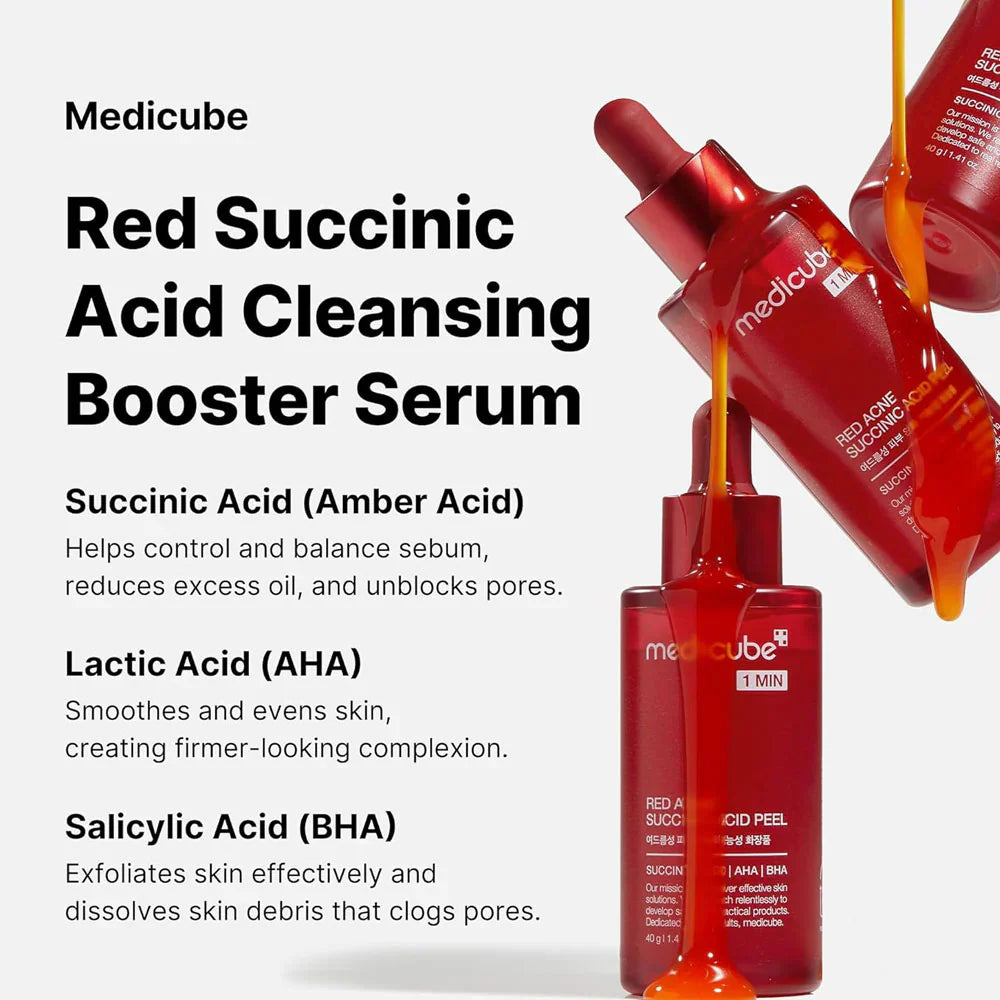 Medicube Red Acne Succinic Acid Peel -40g