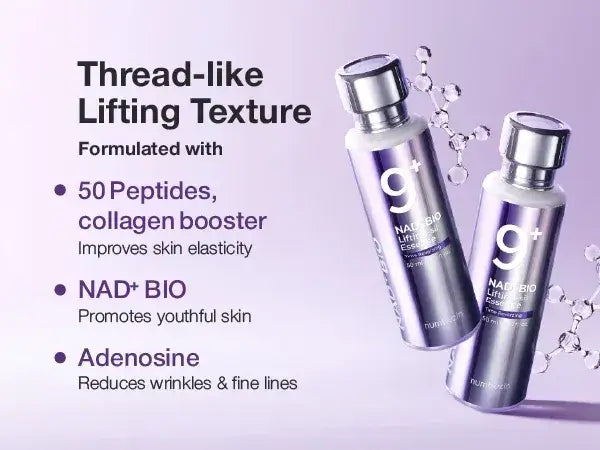 Numbuzin 9+ NMN Bio Lifting-Sil Essence 50ml – Anti-Aging Firming & Hydrating Korean Essence