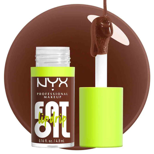 NYX Fat Lip Oil Lip Drip 4.8ml | Hydrating Glossy Lip Oil