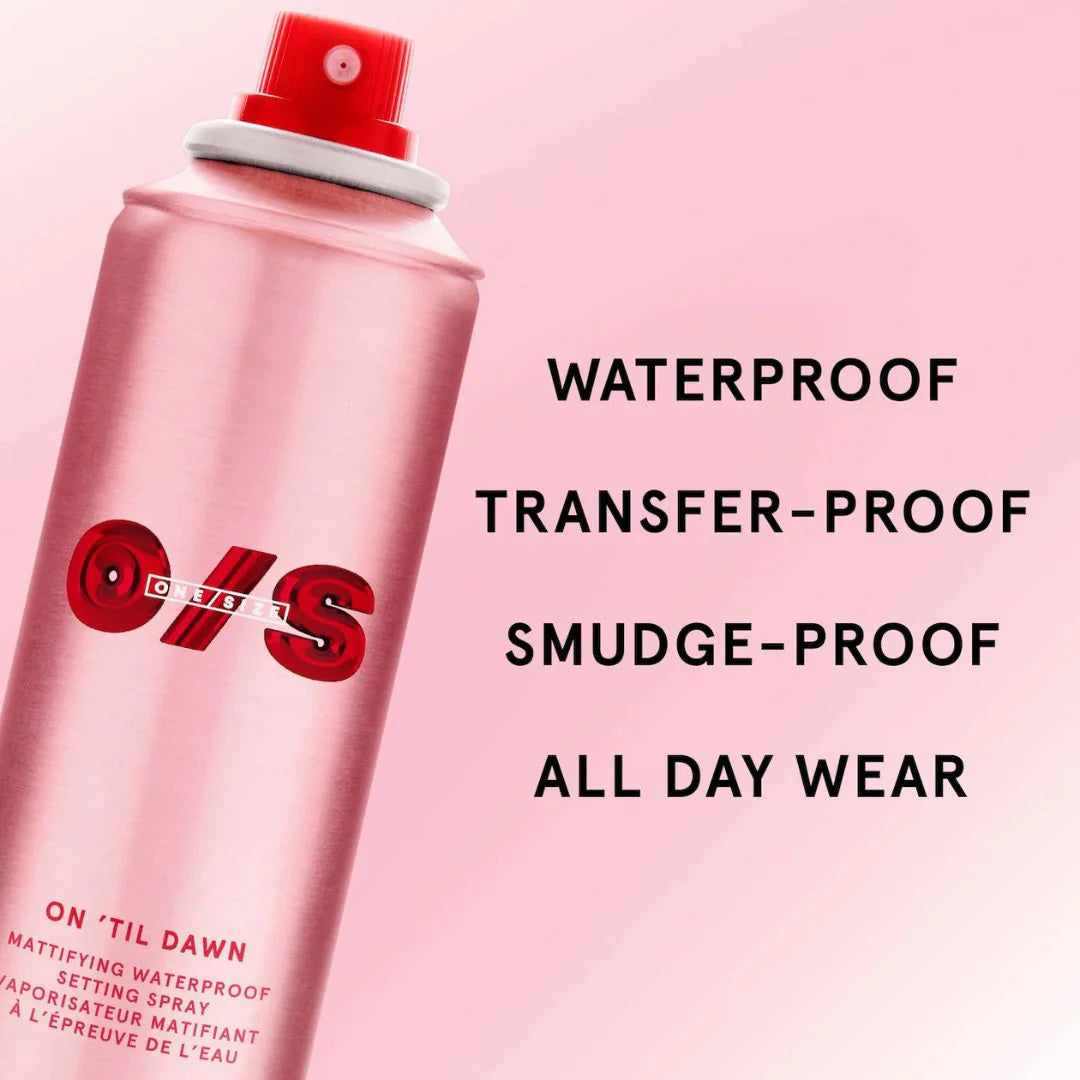 ONE SIZE – On ‘Til Dawn Mattifying Waterproof Setting Spray – 143ml