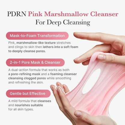Medicube PDRN Pink Niacinamide Whip Cleanser 120g – Hydrating & Brightening Facial Cleanser