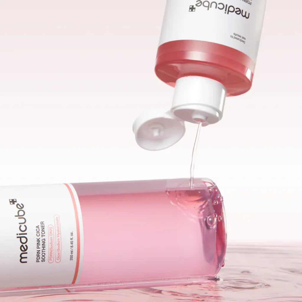 Medicube PDRN Pink Cica Soothing Toner 250ml | Calming & Repair Toner