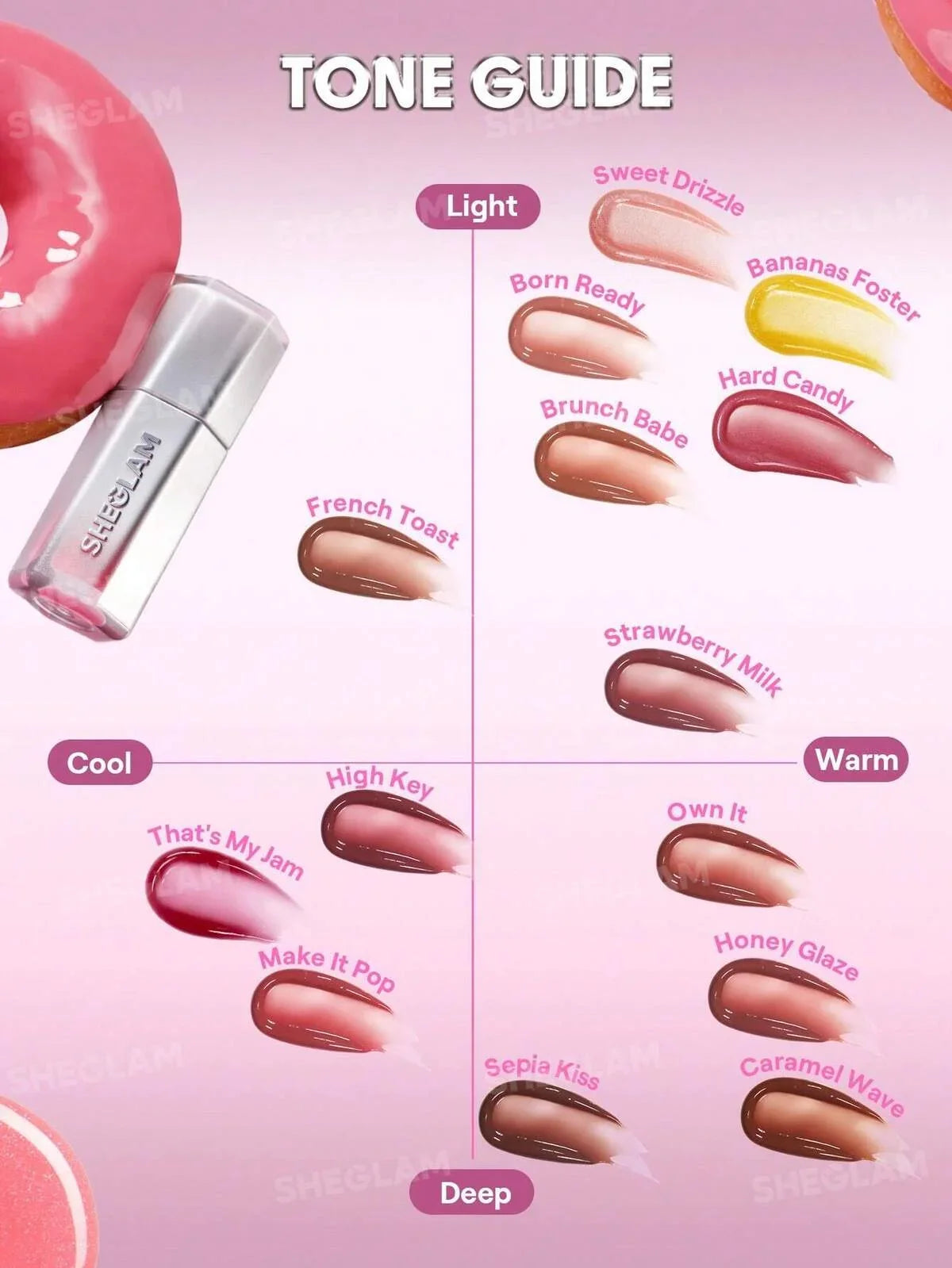 SHEGLAM Glass Lock Air Gloss -3.4ml