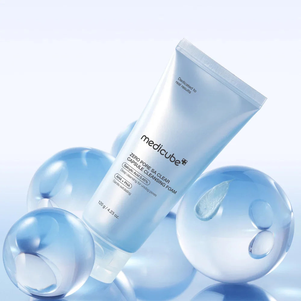 Medicube Zero Pore Clear Capsule Cleansing Foam -120g