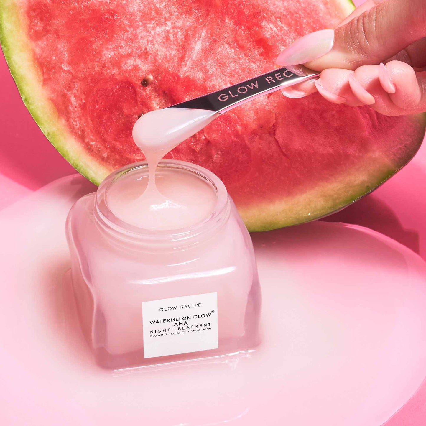 Glow Recipe Watermelon Glow AHA Night Treatment 60ml – Overnight Radiance & Hydration