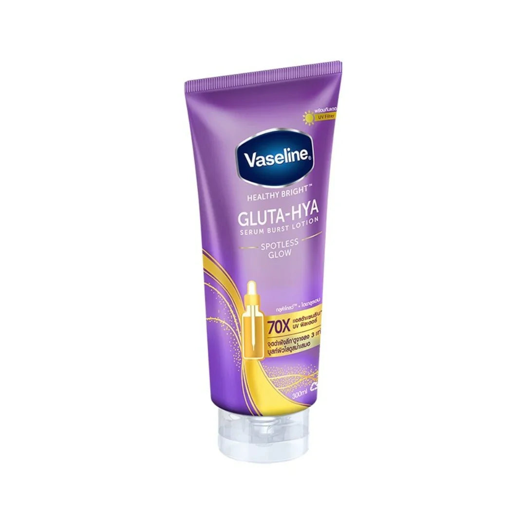 Vaseline Gluta-Hya Serum Burst Lotion Spotless Glow 290ML – Radiant, Smooth & Hydrated Skin